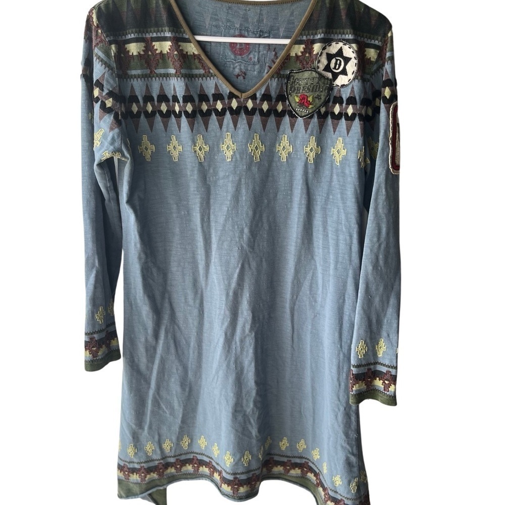 Double D Ranch Embroidered Cloth Ranch Dress - image 2